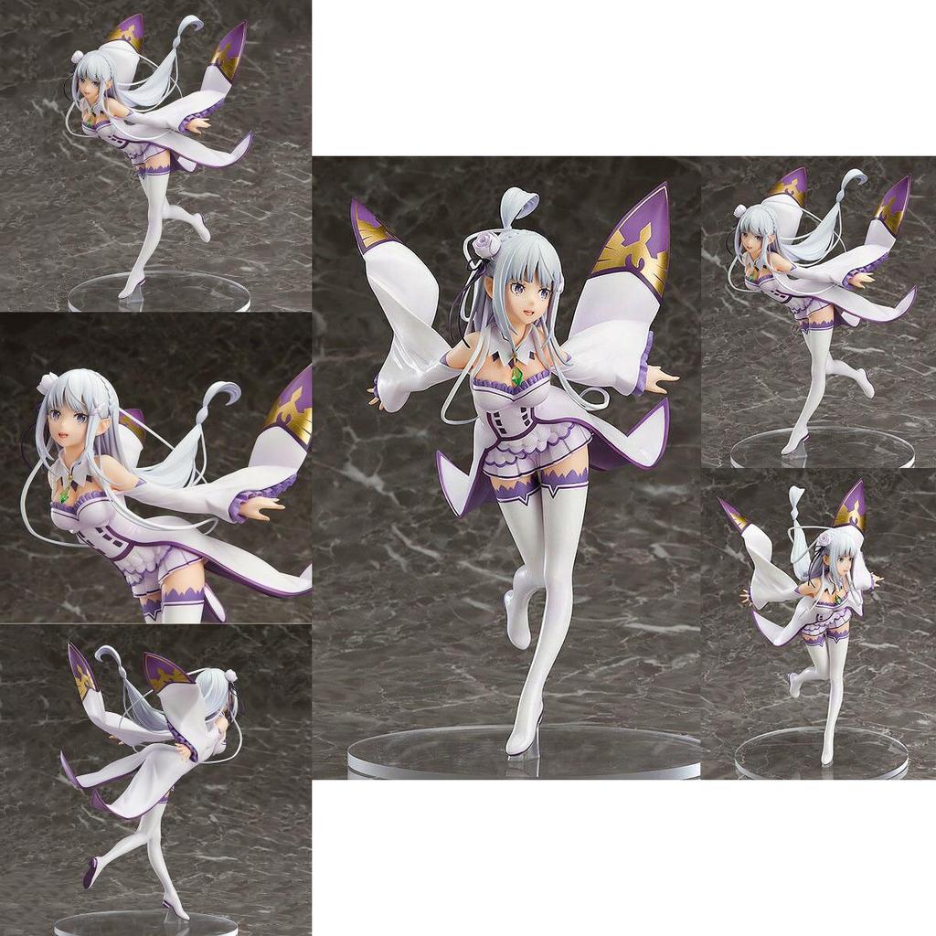 Rezero New Anime Starting Life In Another World Emilia Action Toys Figurine