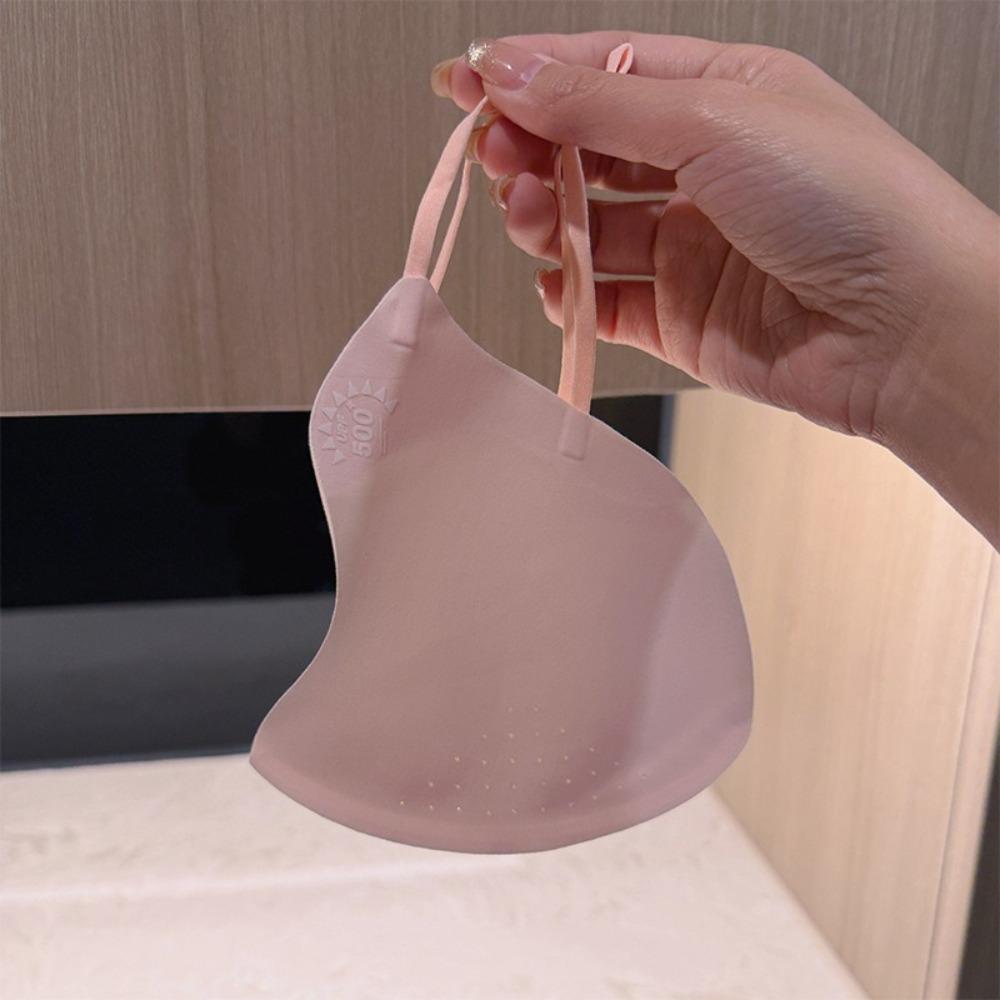 Breathable Ice Silk Mask Anti-UV Anti-sun Mask New Riding Face Mask Four Seasons