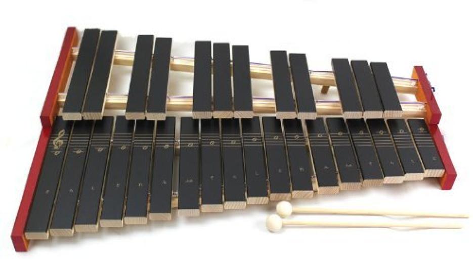 Zenon Tabletop Xylophone with Semitone Made In Japan No.181WA