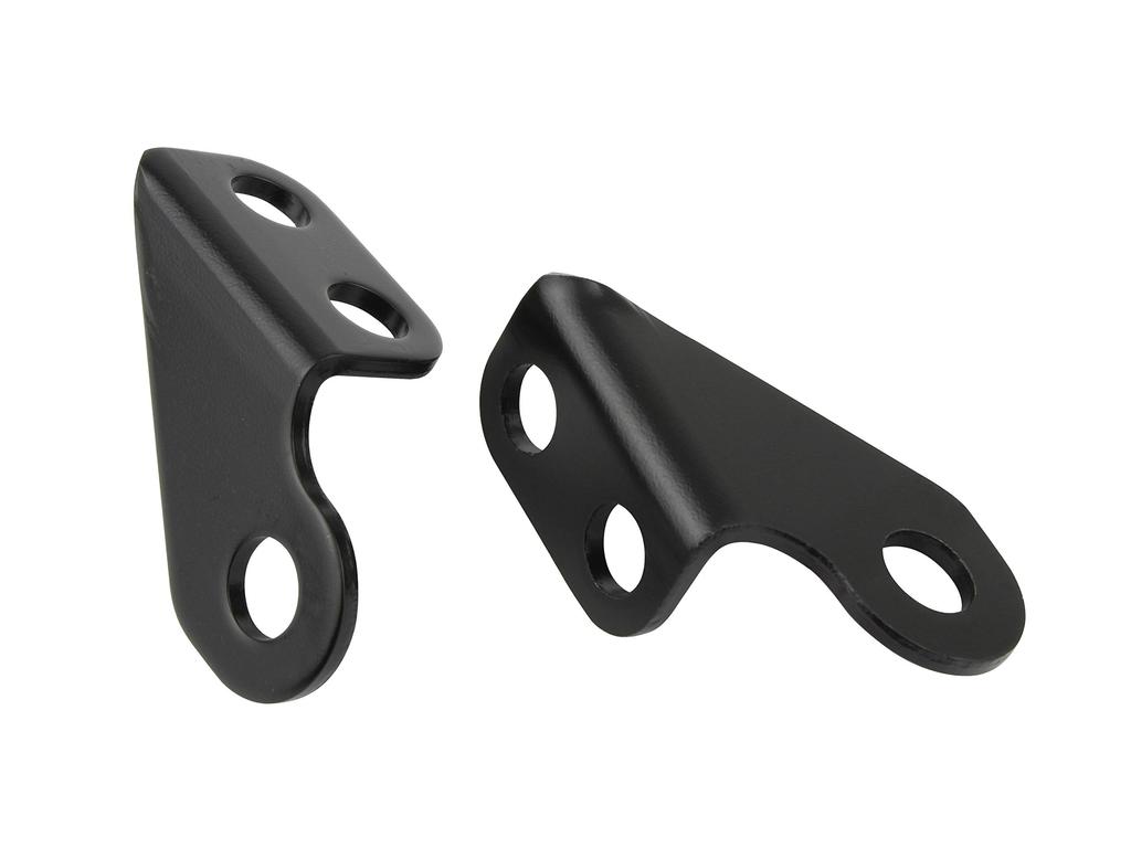 POSH Motorcycle Supplies Front Turn Signal Stay Base Offset TW200/225 (~'07) Black 023096-16