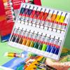 Winsor & Newton Professional Color Oil Paint 12/18/24 Colors 12ML Tube Fine Painting Pigments for Artists Students Art Supplies