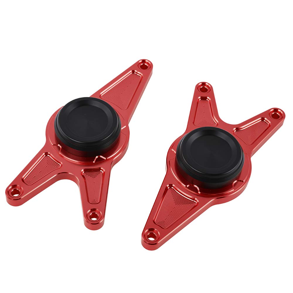 [SUKI RACING] Aluminum Alloy Engine Slider Engine Guard Engine Protector for CBR250R 2011-2015 (Red)