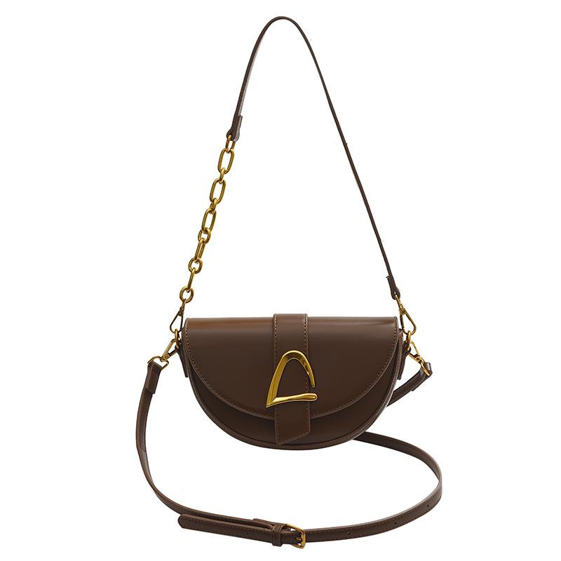 This year's popular underarm bag women's autumn 2025 new high-end fashion shoulder bag niche saddle bag