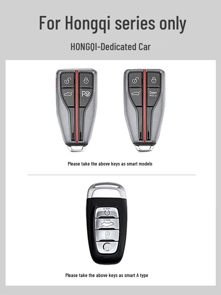 Kompatible Schlüsselhülle für Hongqi HS5, H9 2022, HS7 Modelle