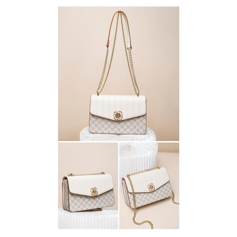 VEZFAA Single Shoulder Underarm Chain Bag Women Aa Crossbody Bag Small Square Bag High-grade Genuine Leather Hot Women's Bag New Style