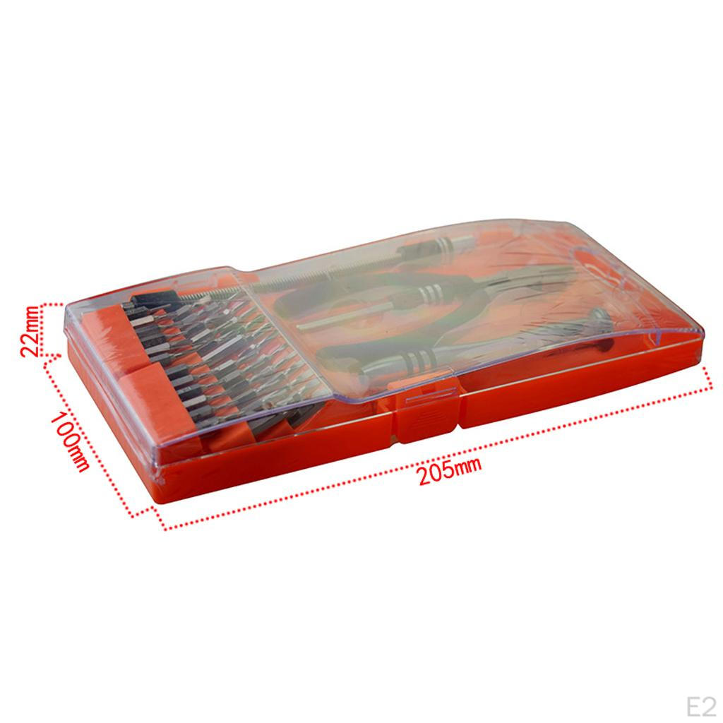 Professional Electronics Repair Tool Kit with Portable Case