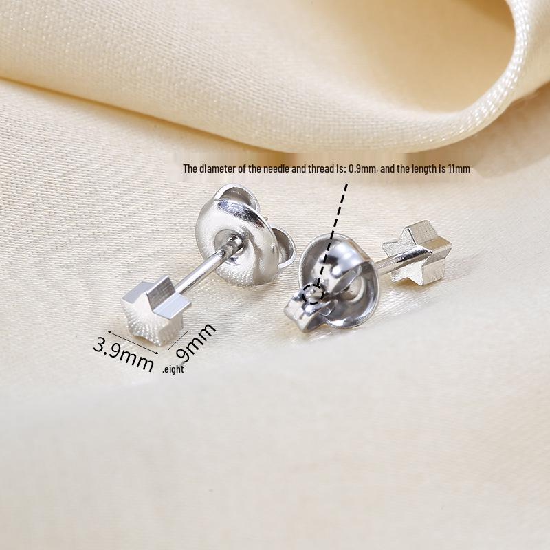 Saplamalı Küpelerle Evrensel Acısız Kulak Delme Aleti: Zahmetsiz Küpe Delme için Unisex Küpe Delme Tabancası ve İğnesi.