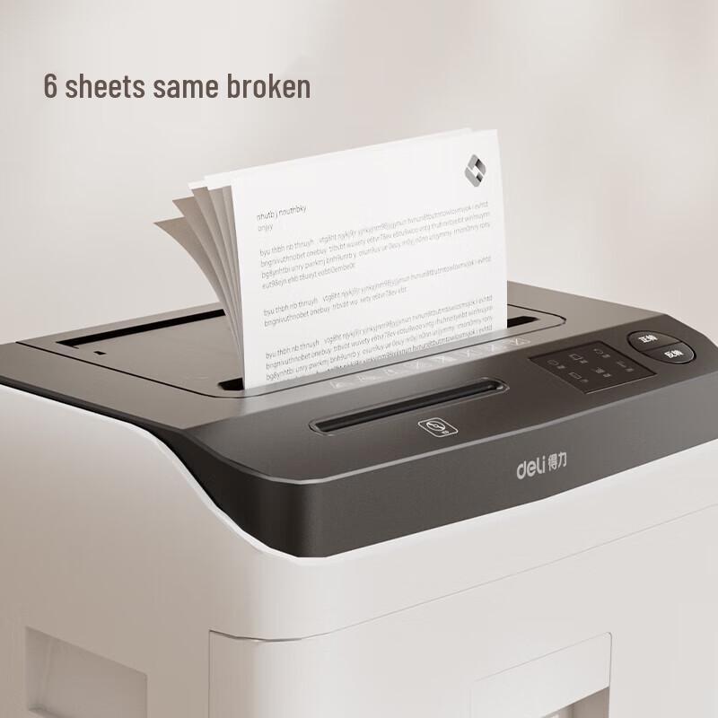 Deli GA850 Automatic Feed Paper Shredder CN plug (adapter included)