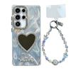 Suitable for Samsung S25 Ultra Love Mirror Mobile Case S24 Plus Fresh and Fashion S23 Ultra New Model