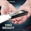 Super Bright Flashlight USB Rechargeable LED+COB Floodlight Magnetic Back Clip Portable Workamp LED Flashlight