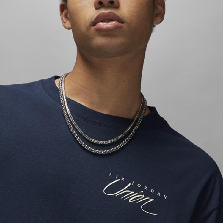 New JORDAN X Union Mj L/S Tee Asia Sizing DV7342-419