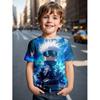 4-15 Years Old T Shirts Cartoon Comfortable Polyester Boys Girls Children Long Sleeve T-Shirt Cartoon 3D Printed T Shirt Kids Clothing