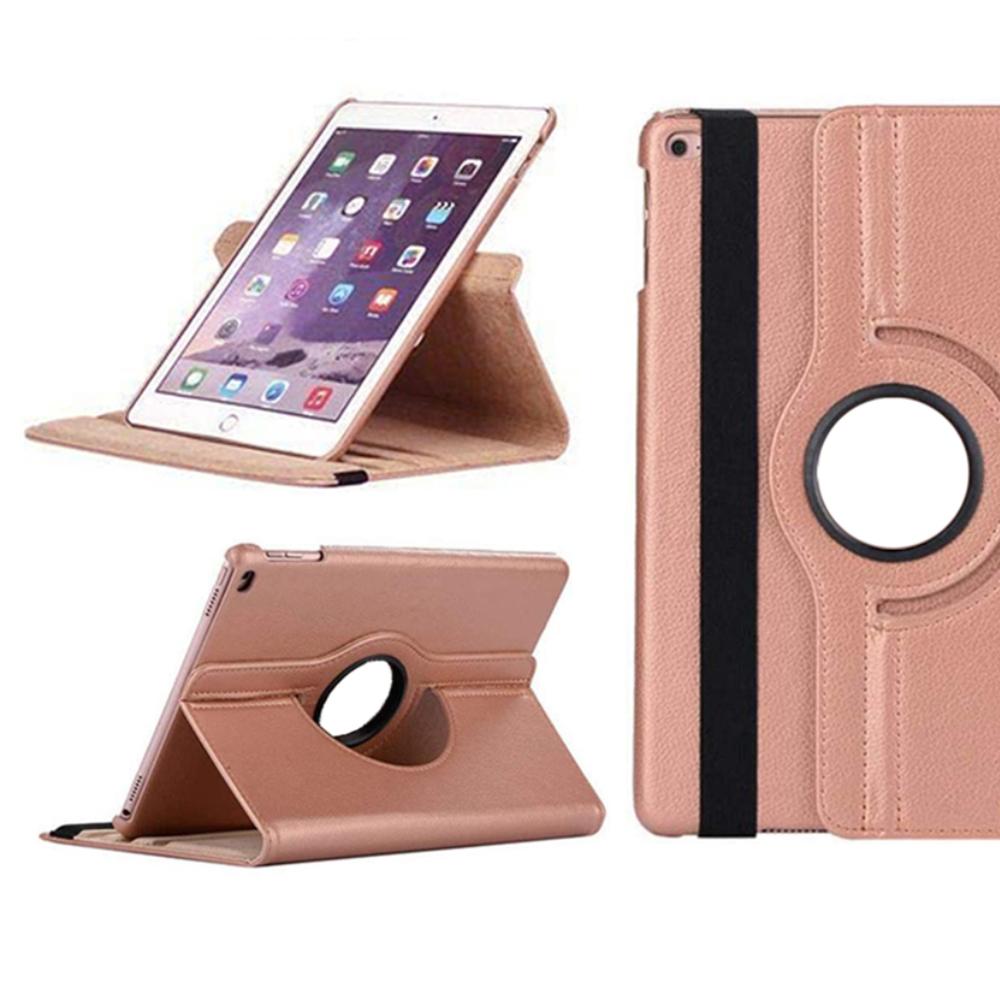 Pouzdro pro iPad Air1 Air 2 (5. 6. gen)2017 2018 9,7palcový PU kožený kryt stojanu otočný o 360 stupňů pro iPad 2 3 4 IPad Pro 9.7