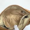 BOTTEGA VENETA Vintage Semi Shoulder Bag Single Strap Nappa Leather Brown Camel A4 Size Compatible