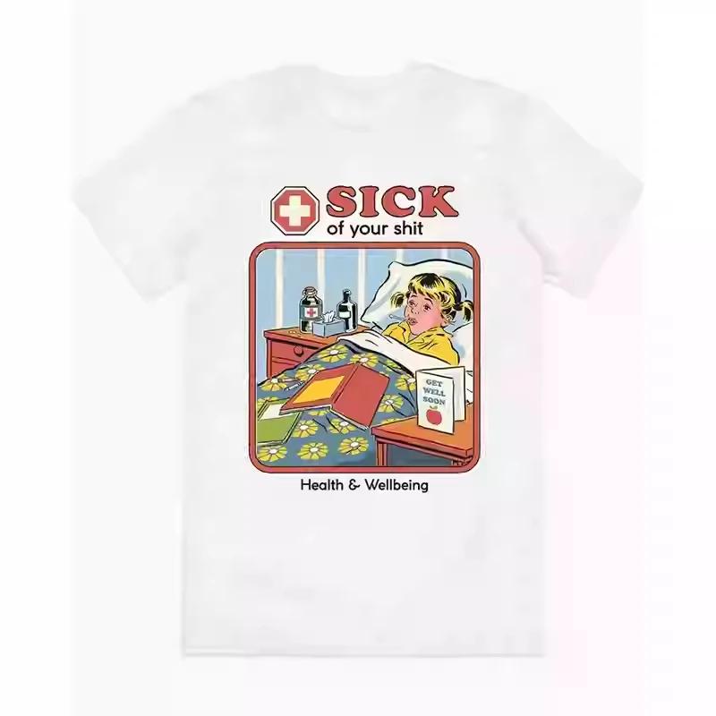 Smells Like Christmas Smells Like Christmas Mens and Womens New Illustrated European and American High Street VintageTShirts