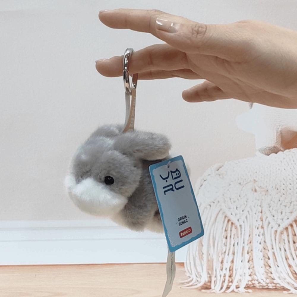 Fluffy Rabbit Plush Pendants Soft Plush Rabbit Doll Pendant  Hanging Ornaments