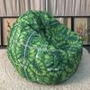 Outdoor Color Printed Inner Coat Does Not Contain Particles Waterproof Simple Leisure Bean Bag Lazy Sofa Chair Expression City