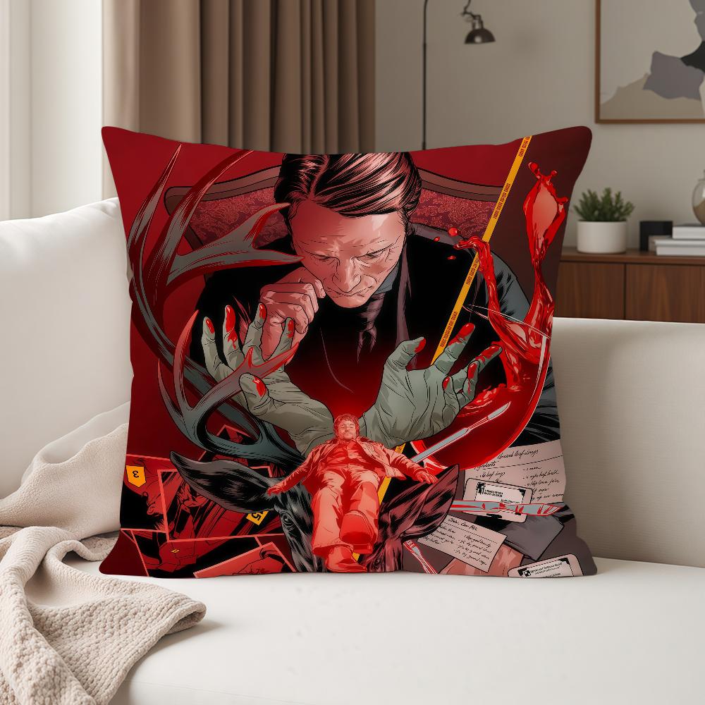 HHannibal Hot TV Pillow Case Suitable For Bedrooms Living Rooms Cars Home Decoration