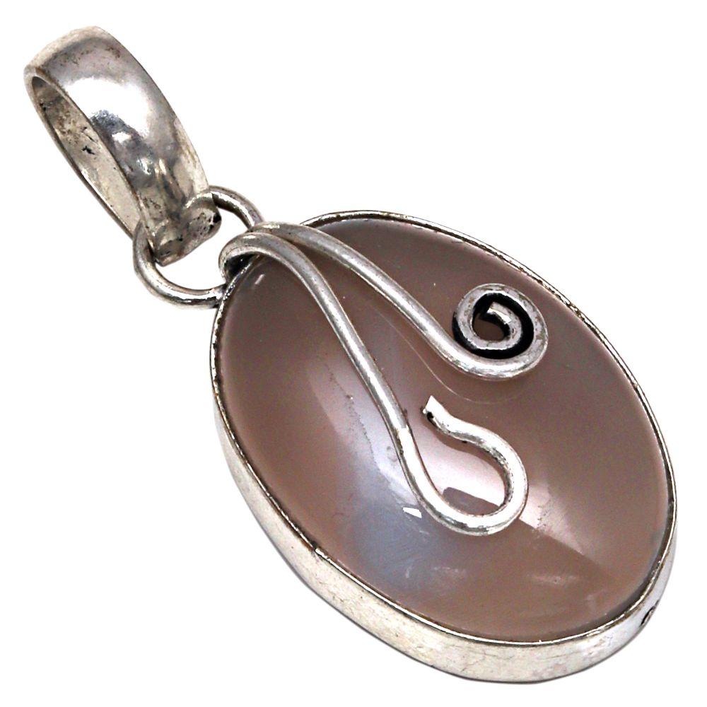 

Pendant Blood Stone Gemstone Handmade Mother Day Silver Jewelry 1.5