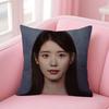Pillowcase Toon Gift Cushion Cover Bedroom Home Sofa Chair Seat Decor Pillow Case Korean Singer Lee Ji Eun Iu