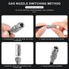 MTB Road Bike Inflator With Gauge Portable Aluminum Alloy Hand Tire Air Inflator Bicycle Pump For AV FV Presta Schrader Valve