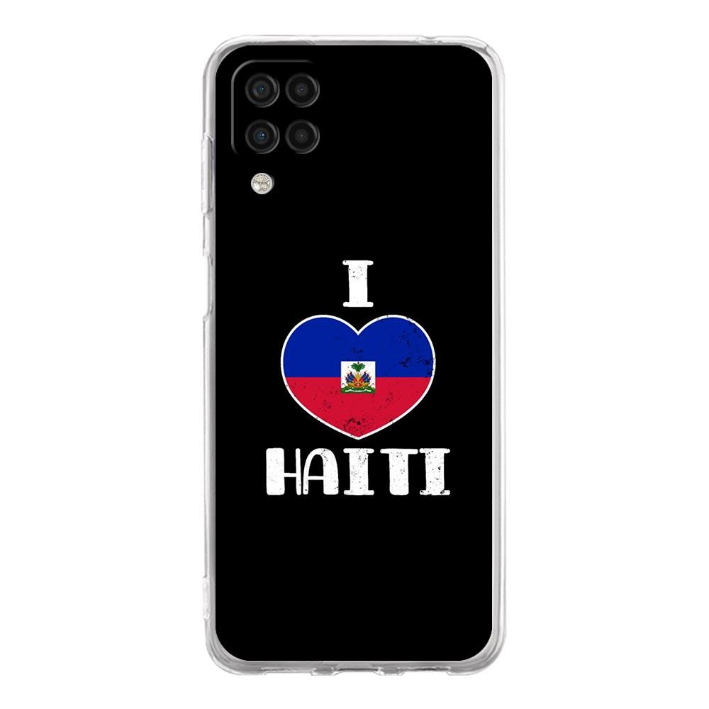 

Phone Case for Samsung Galaxy A13 A15 A25 A51 A71 A21S A11 A31 A52 A41 A23 A53 A73 A32 5G A03S A05s Cover shipping Haiti Flag Samsung A41