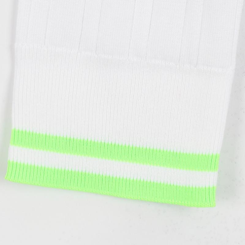 Genuine Zippor Women S Cotton Blend Ribbed Sweater Polo