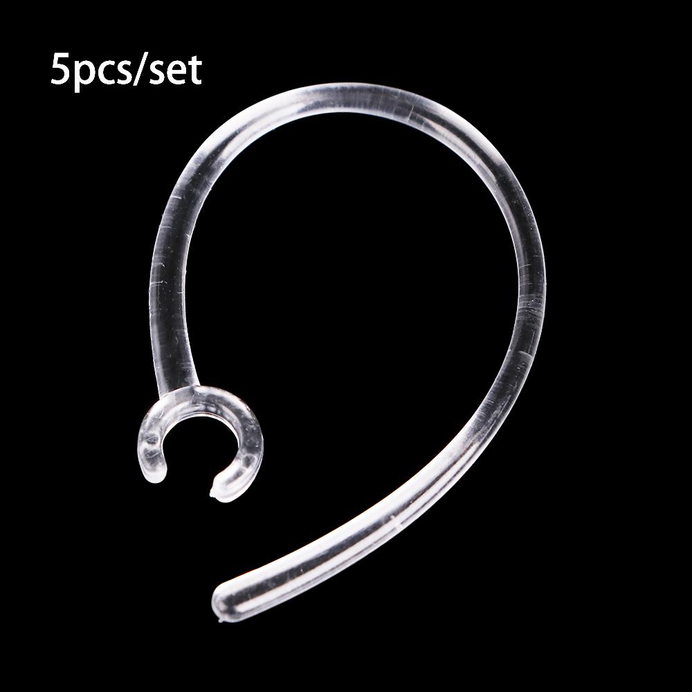 Black 6.0mm Accessaries Plastic Ear Loop Bluetooth Headset Earhook