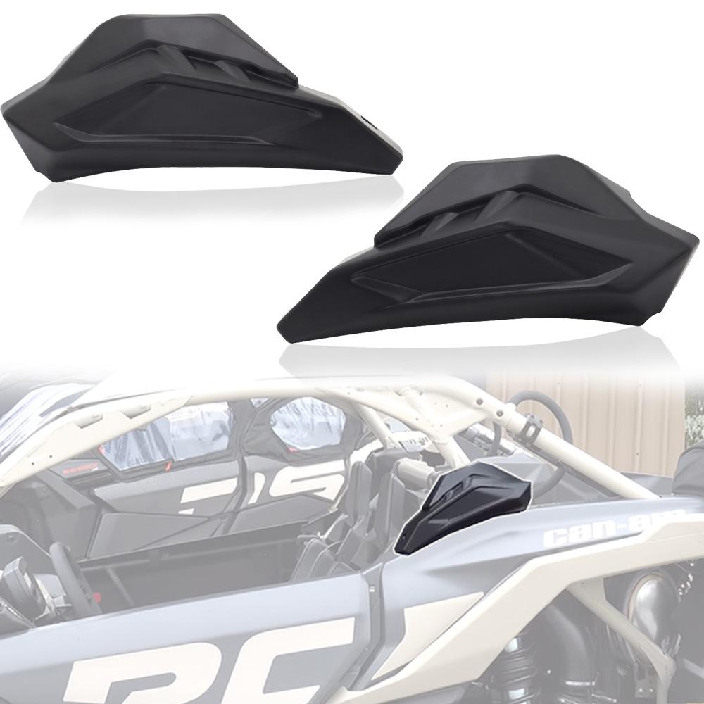 2pcs Rear Cage Trim Cover Plastics C Pillar Protecting Plate Guard Replacement for Maverick X3/X3 Max 2017-2024 All Models