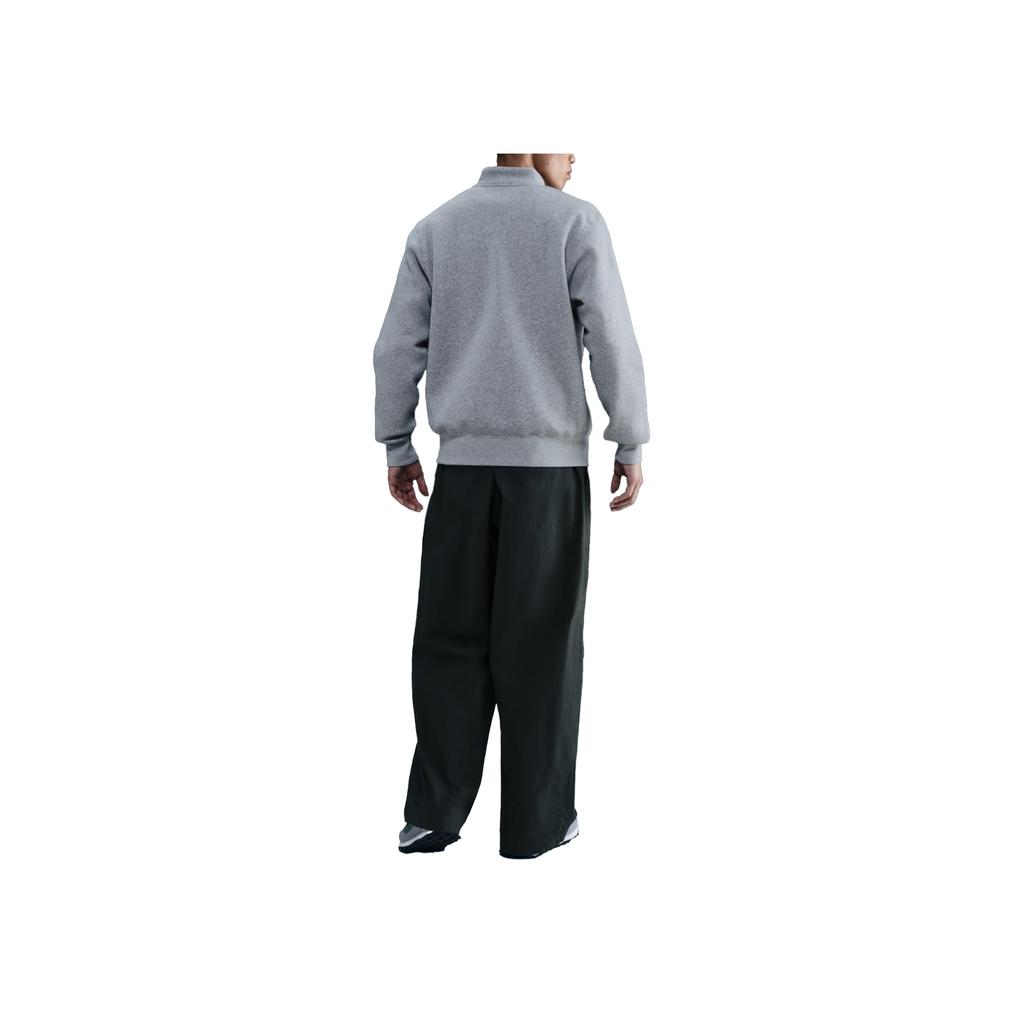 Nike Sportswear Club Logo Half-Zip Pullover Sweatshirt Herren Sweatshirts Grau FN3865-063