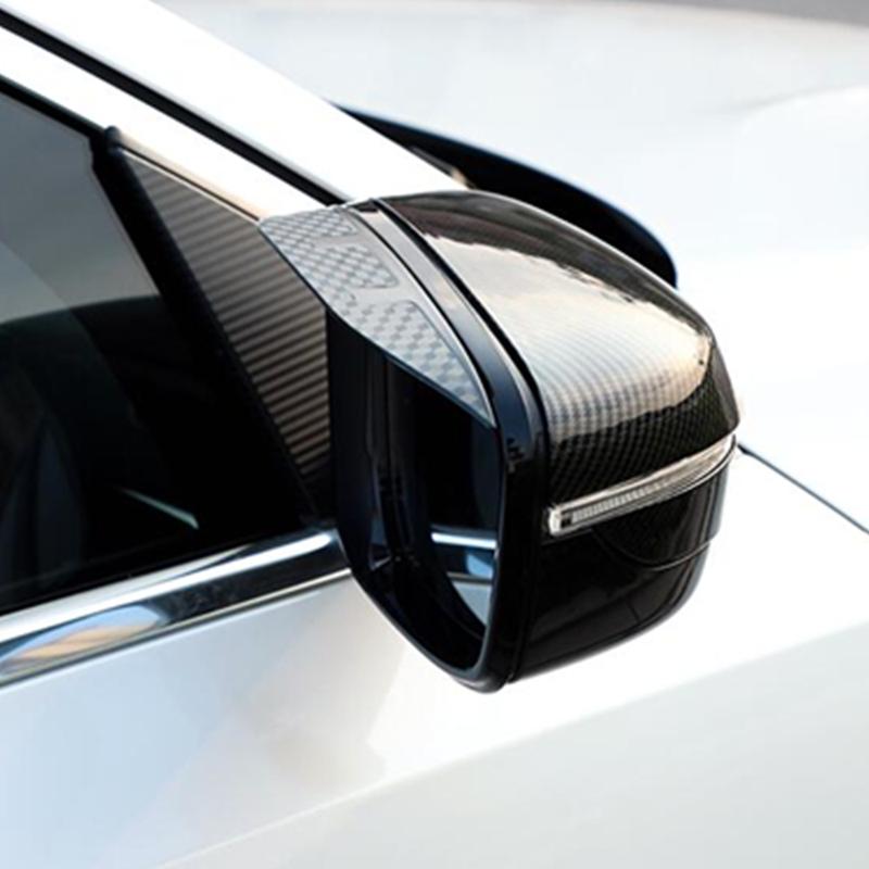 För Hyundai IX35 2010 2011 2012 2013 2014 2015 2016 2017 Bil Backspegel Sidoglas Spegel Trim Ram Regn Solskydd Ögonbryn 2st