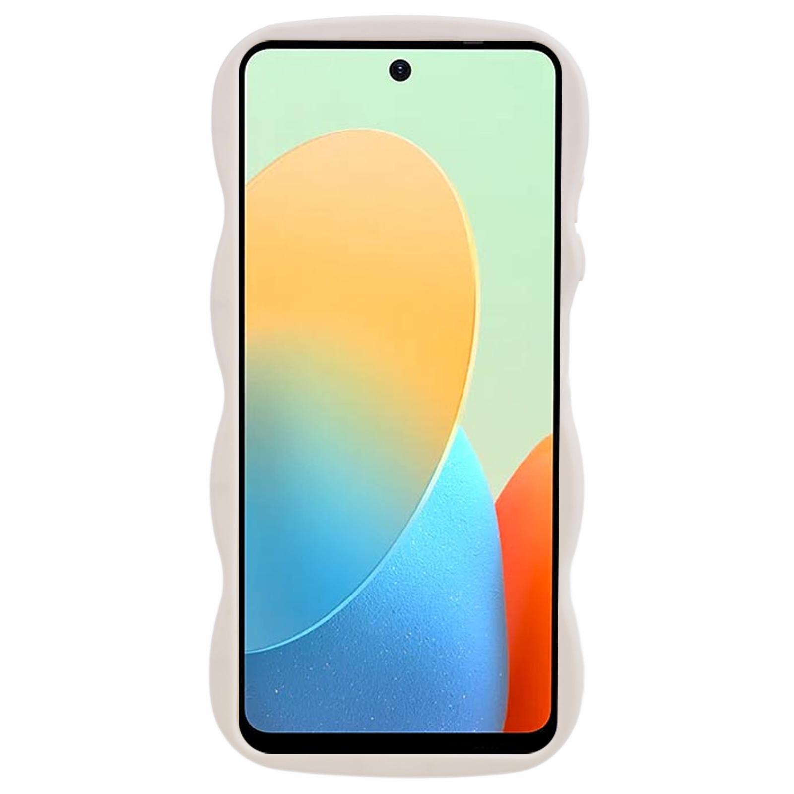 

XL Series For TECNO Spark Go 2024 4G/Infinix Smart 8 4G Case TPU Phone Cover Wave Edge Pink