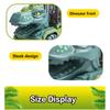 12Pcs Dinosaur Truck Toy, Mini Dinosaur Transport Car Carrier Trains Set Pull Back Monster Trucks for Boys Girls Toddlers Birthday Christmas Toy Gift