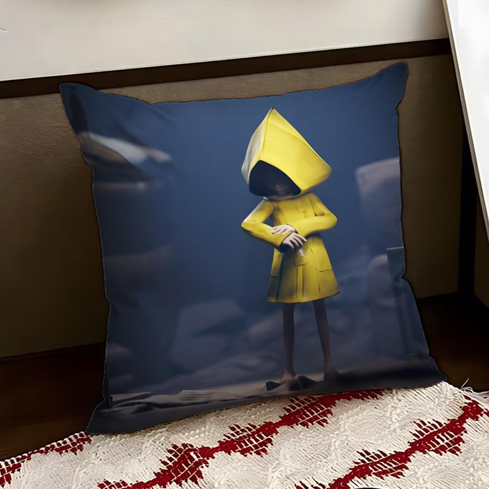 Little Anime NNightmares Cushion Cover Reversible Soft Durable Pillow Cover Home  Car MultiScene Use for Daily Comfort