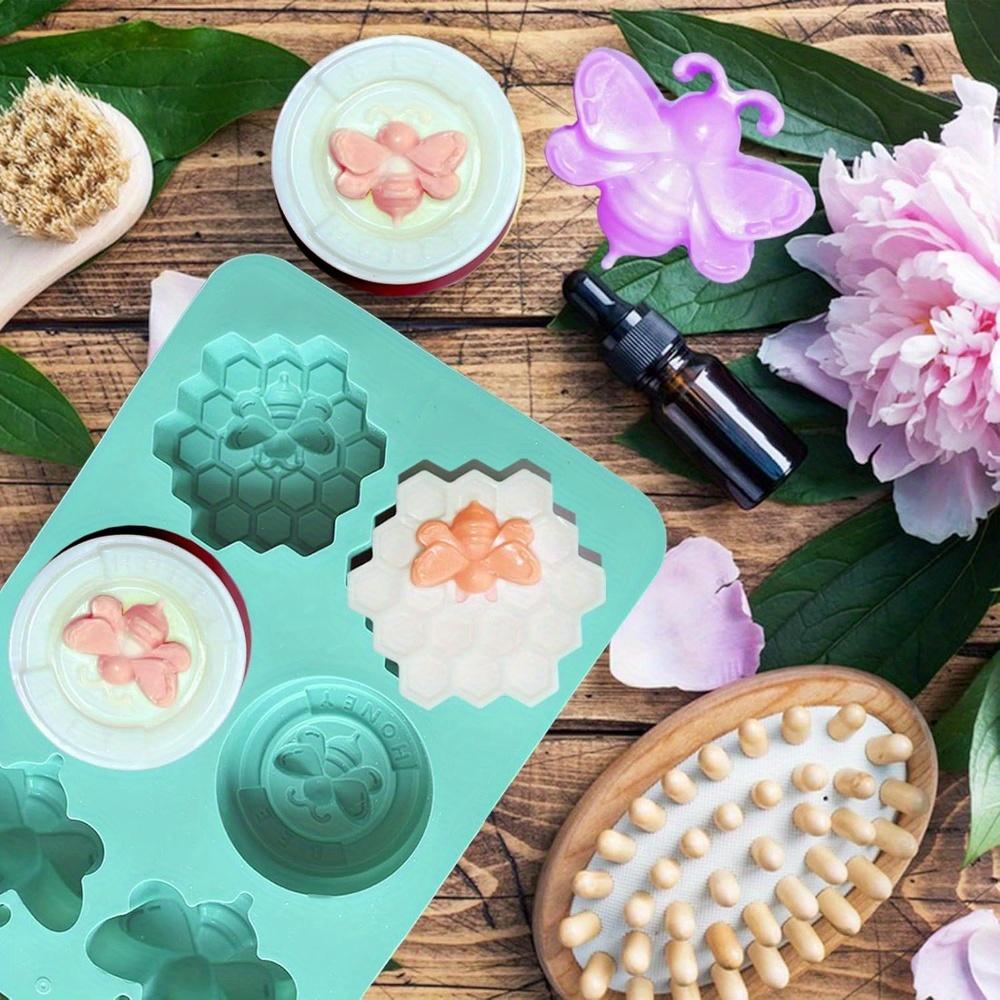 Butterfly Bee Silicone Mold Multi Cavity Fondant Chocolate Mold for Cake Decorating Reusable Bakeware for Cookies Desserts DIY