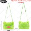 Ugly Teeth Monster Plush Toys Shoulder Bags Fugglers Wide Eyed Weirdo Sir Belch Peluche Dolls Crossbody Bags