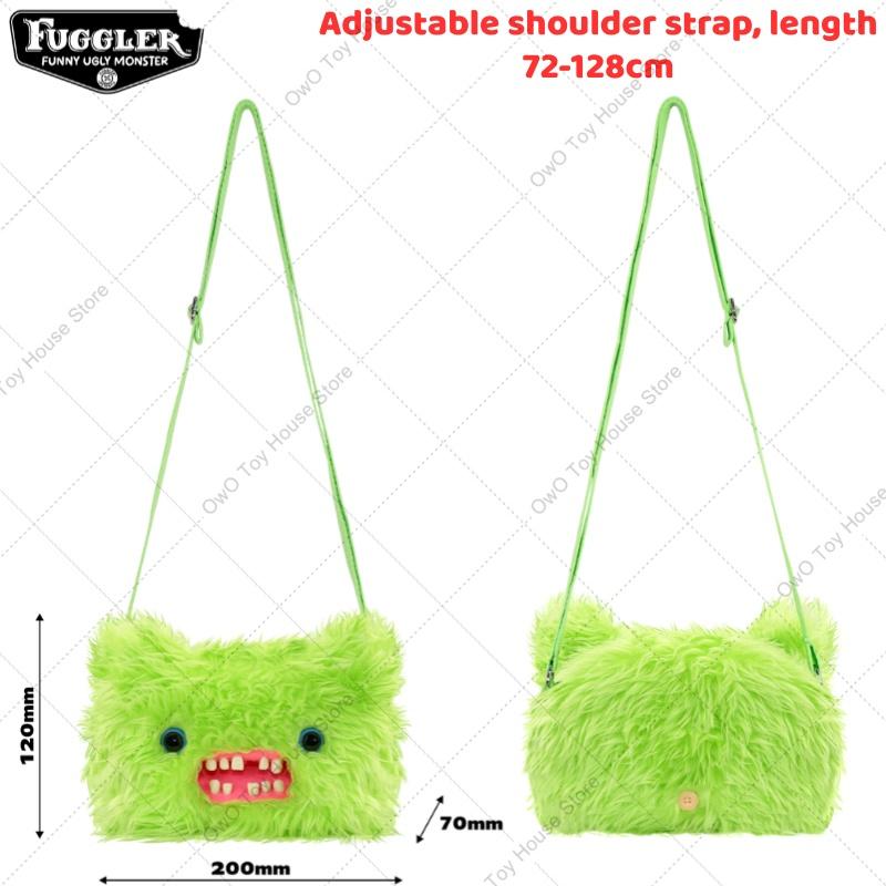 Ugly Teeth Monster Plush Toys Shoulder Bags Fugglers Wide Eyed Weirdo Sir Belch Peluche Dolls Crossbody Bags