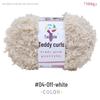 Laine Teddy Bouclette: Fil à crocheter et à tricoter DIY fait main pour écharpes et poupées