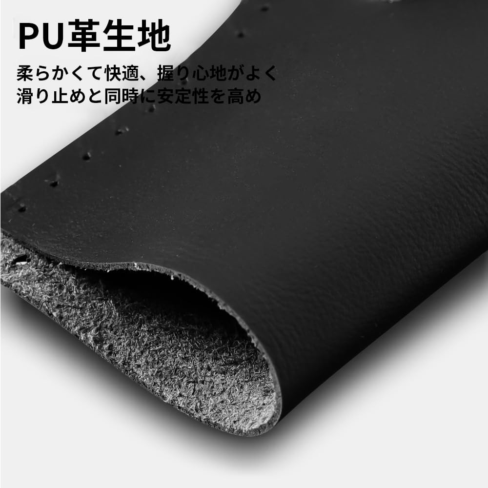 HEROUT Bicycle Handlebar Silicone Cushion Straight Handlebar Synthetic Easy Ergo 22mm Inner for Cross Mountain and BMX Bikes Grips, Shock-Absorbing,