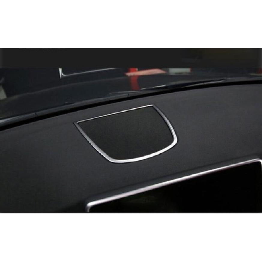 ABS Silver Cover Trim Dashboard Speaker Frame 2014-2018 Fit For BMW X5 X6 F15