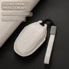 Leather Car Key Cover Case Protection Shell Keychain For Citroen Cactus C4 C6 C8 C3-Xr Ds Ds3 Ds4 Ds5 Ds6 C1 C2 Picasso