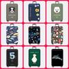 Luggage Case Thin Protective Cover Cartoon Pattern Trolley Travel Leather Box