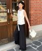 NON AND NON Belted Knit Ribbed Sleeveless_Nhts6454
