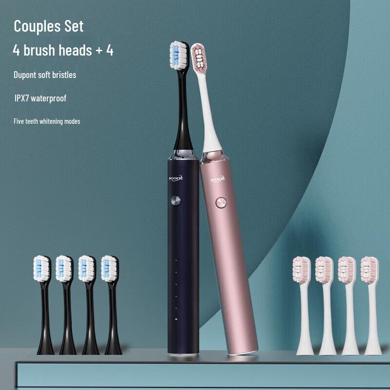 

Coolker YS20 Adult Sonic Electric Toothbrush with 4 Brush Heads