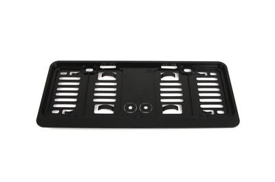 License Plate Frame Black Short USA AMIO-02108