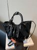 2025 Autumn French Pleated Cloud Bag: New Fashion Textured Casual Handbag & Crossbody
