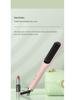 2-in-1 Negative Ion Hair Styler: Straighten or Curl with Electric Comb & Curling Iron