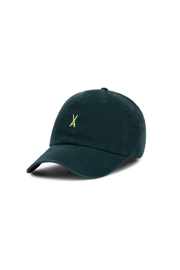 Logo Over Fit Chino Ball Cap Green [VARZAR]