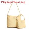 Nylon Tote Bag With Embroidery For Women Urban Casual Daily Use