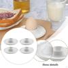 4 Decorative, Unique, Easy-to-Clean Stackable Egg Holders, Trays for Pantry, Breakfast, And